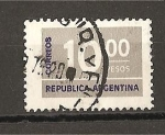 Stamps : America : Argentina :  Cifras.