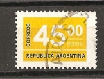Stamps Argentina -  Cifras.