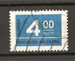 Sellos del Mundo : America : Argentina : Cifras.