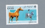 Sellos de Africa - Marruecos -  Caballos
