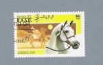 Stamps Morocco -  Caballos