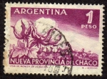 Stamps : America : Argentina :  Provincia del Chaco (bautismo de 3 Prov)