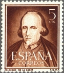Stamps Spain -  LITERATOS