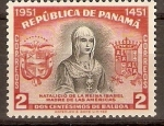 Stamps America - Panama -  REINA  ISABEL
