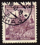 Sellos de Europa - Alemania -  Cechi a Morava
