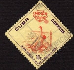 Stamps : America : Cuba :  Polo acuatico