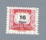 Stamps Hungary -  Escudo (repetido)