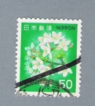 Stamps : Asia : Japan :  Flores (repetido)