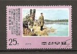 Stamps : Asia : North_Korea :  Actividades Revolucionarias de Kim ill Sung.