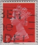 Stamps United Kingdom -  Isabel II-1970-1980