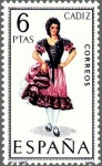 Stamps Spain -  trajes tipicos españoles