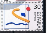 Stamps Spain -  Edifil  3377  Deportes. Olímpicos de Plata  