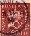 Stamps : Europe : Sweden :  kungl post