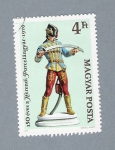 Stamps Hungary -  Guerrero (repetido)