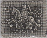 Sellos de Europa - Portugal -  Rey Don Dionisio-1953-1956
