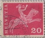Stamps : Europe : Switzerland :  correo montado-(s.XIX)-1960-1963
