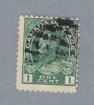 Stamps : America : Canada :  Jorge V