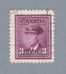 Stamps : America : Canada :  Jorge VI