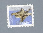 Stamps : America : Canada :  Ardilla voladora