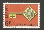Sellos de Europa - Luxemburgo -  europa cept