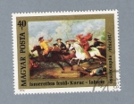 Stamps Hungary -  Cuadro