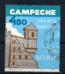 Stamps : America : Mexico :  450 años fundación de Campeche