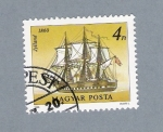 Stamps Hungary -  Barco Jylland