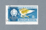 Stamps Hungary -  Ángel