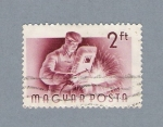 Stamps Hungary -  Soldador
