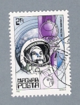 Stamps Hungary -  Astronauta