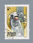 Stamps Hungary -  Astronauta
