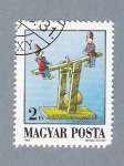 Stamps Hungary -  Juguetes de madera