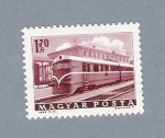 Stamps Hungary -  Tren