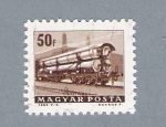 Stamps Hungary -  Tren