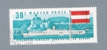 Stamps Hungary -  Barco