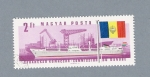 Stamps Hungary -  Barco