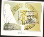 Stamps Germany -  40 años de la República Democrática DDR -  HB