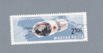 Stamps Hungary -  Nave espacial