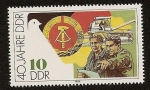 Sellos de Europa - Alemania -  40 años de la República Democrática DDR