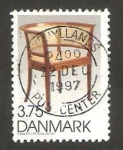 Sellos de Europa - Dinamarca -  una silla