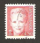Sellos de Europa - Dinamarca -  reina margarita II