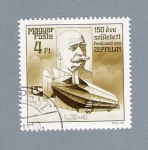 Sellos de Europa - Hungra -  Zeppelin