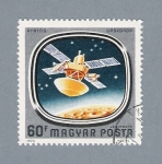 Stamps Hungary -  Viaje a la luna