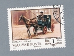 Stamps Hungary -  Carruaje