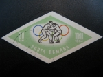 Sellos de Europa - Rumania -  TOKIO 1964