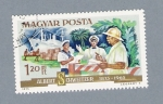 Stamps Hungary -  Marineros
