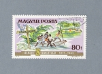 Stamps Hungary -  Lambarexe