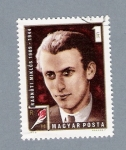 Stamps Hungary -  Radnoti Miklos 1909-1944