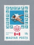 Stamps Hungary -  Natación