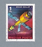 Stamps Hungary -  Nave espacial